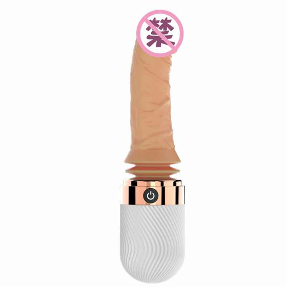 DB-1926 Powerful and efficient female sex machine - 7-speed telescopic vibrator, 7 vibration frequencies